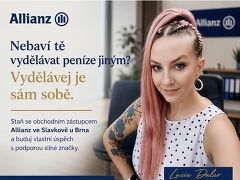Lucie Daler - Allianz pojišťovna nabízí práci na pozici Obchodní zástupce- Allianz pojišťovna Slavkov u Brna v obci Slavkov u Brna