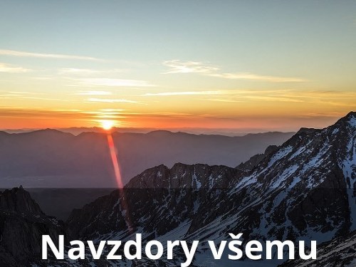 Plakát události Navzdory všemu – Pěšky z Mexika do Kanady