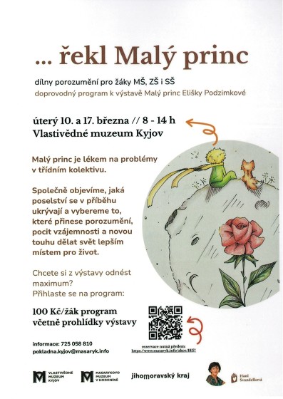 Plakát události ...řekl Malý princ