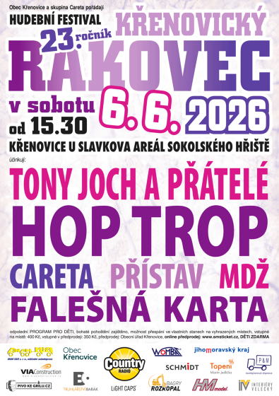 Plakát události Křenovický Rakovec 2026
