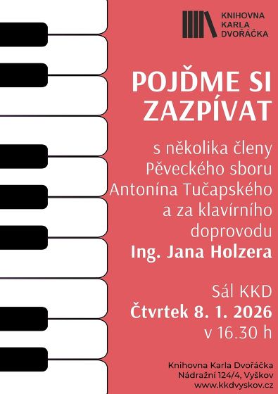 Plakát události Pojďme si zazpívat ...