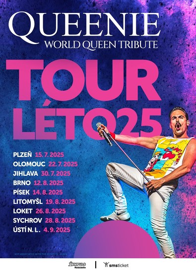 Plakát události QUEENIE – TOUR LÉTO 25 | Plzeň