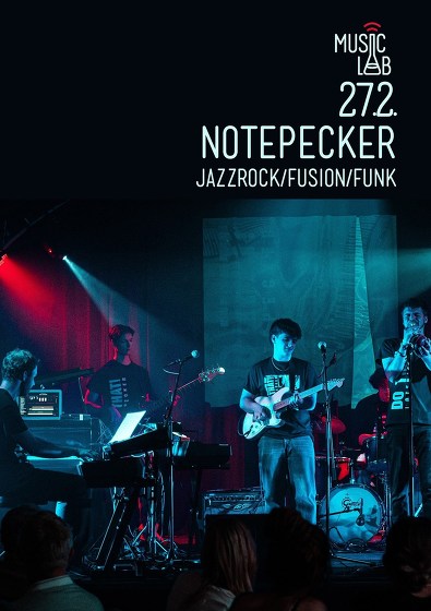 Plakát události Notepecker „Do That!“ Tour in Music Lab