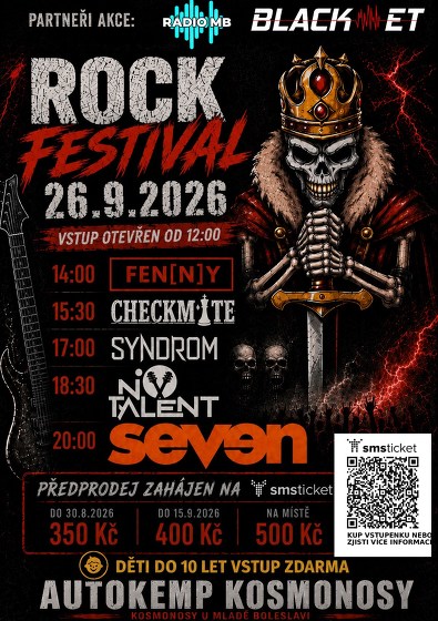 Plakát události Rockový festival