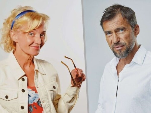 Plakát události Talk show Veronika Žilková a Bořek Slezáček