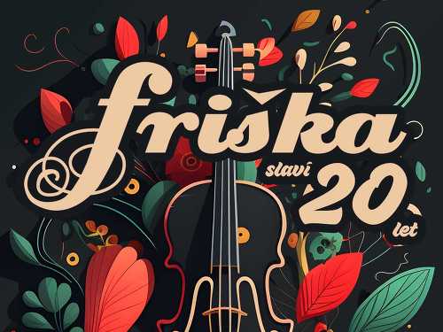 Plakát události Friška slaví 20 let