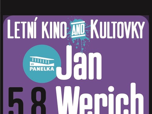 Plakát události LETNÍ KINO & KULTOVKY na Panelce: Jan Werich