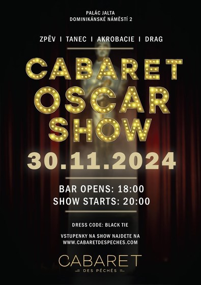 Plakát události Cabaret OSCAR SHOW