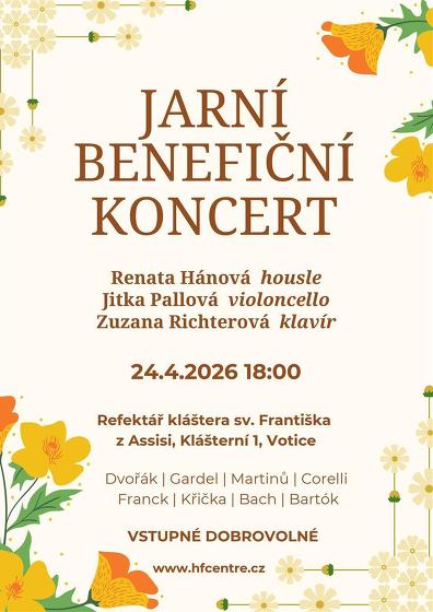 Plakát události Jarní benefiční koncert