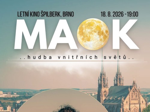 Plakát události MAOK na Špilberku