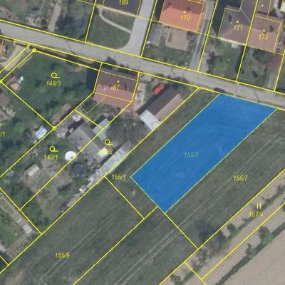 Prodej stavebního pozemku 722 m² - Láz u Nových Syrovic