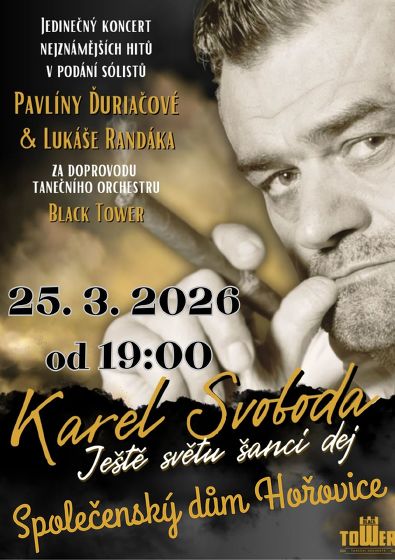Plakát události Karel Svoboda - Ještě světu šanci dej