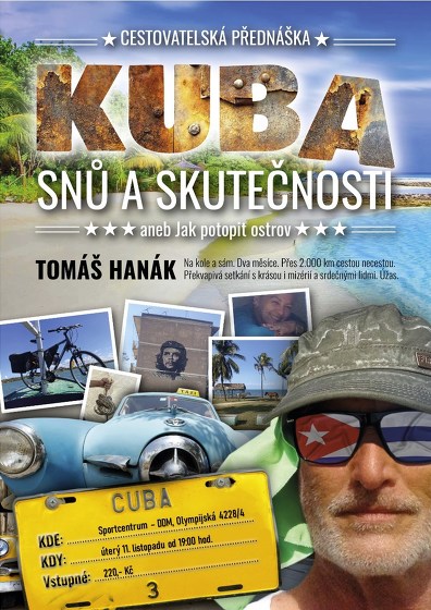 Plakát události Kuba snů a skutečností