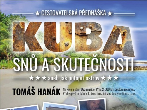 Plakát události Kuba snů a skutečností