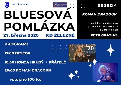 Plakát události Bluesová pomlázka