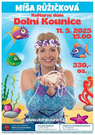 Plakát události Míša Růžičková: Hurá za dobrodružstvím - Dolní Kounice