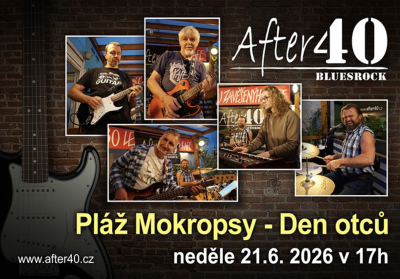 Plakát události Neděle na pláži: Kapela After 40