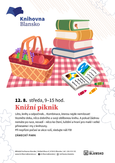 Plakát události Knižní piknik