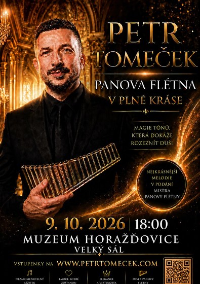 Plakát události Petr Tomeček / Panova flétna v plné kráse