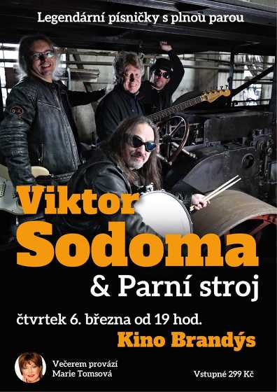 Plakát události Viktor Sodoma & Parní stroj