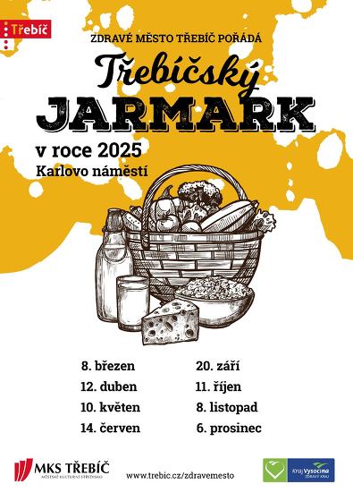Plakát události Třebíčský jarmark