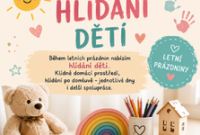 Hlídání o letních prázdninách
