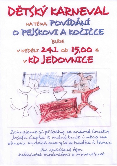 Plakát události Dětský karneval