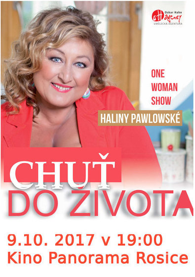 Plakát události Halina Pawlowská - Chuť do života