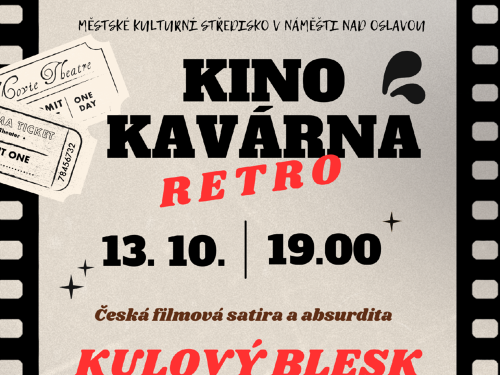 Plakát události Kinokavárna - Kulový blesk