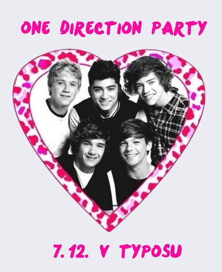 Plakát události One Direction party