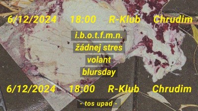 Plakát události - tos upad - benefiční koncert pro Petra, kamaráda, co upad
