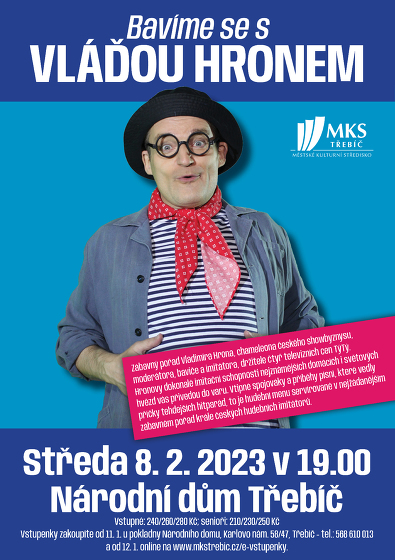 Plakát události Vladimír Hron