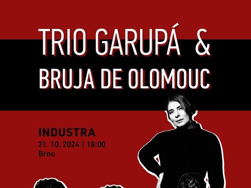 Plakát události Trio Garupá & Bruja De Olomouc