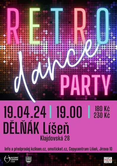 Plakát události Retro Dance Party