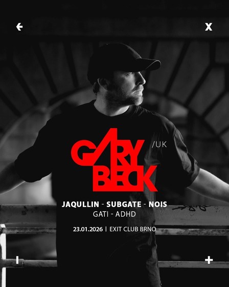 Plakát události Gary Beck  [UK]