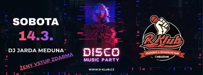 Plakát události Disco párty - Chrudim