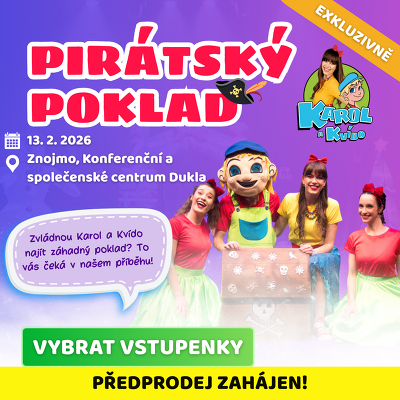 Plakát události Karol a Kvído – Pirátský poklad