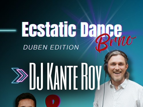 Plakát události DJ Kante Roy | Ecstatic Dance Brno