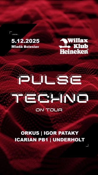 Plakát události Pulse Techno On Tour