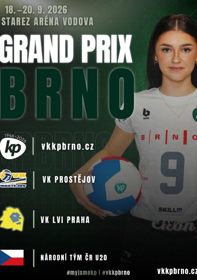 Plakát události GP BRNO 2026: Třídenní vstupenka - PÁTEK + SOBOTA + NEDĚLE