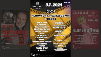 Plakát události Noc filmových a muzikálových melodií