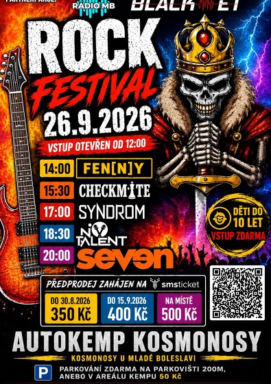 Plakát události Rockový festival
