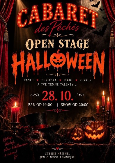 Plakát události Cabaret Open Stage