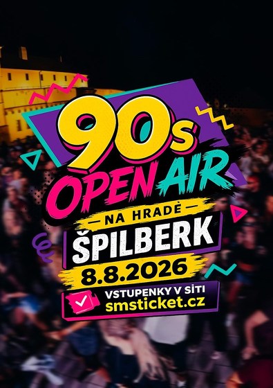 Plakát události 90s Open Air na Špilberku