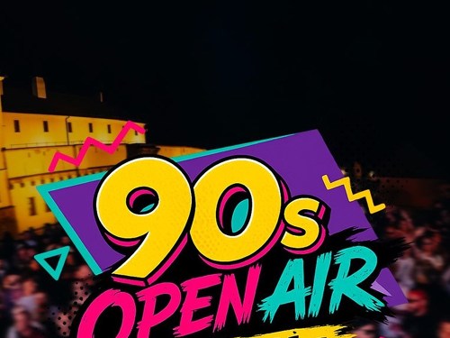 Plakát události 90s Open Air na Špilberku