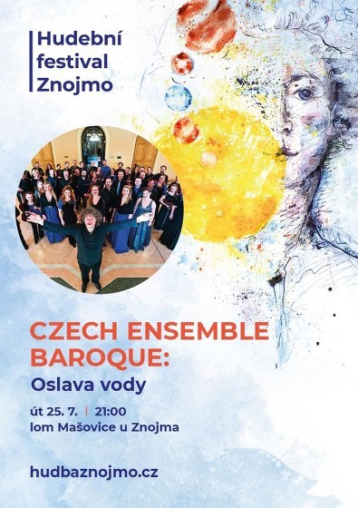 Plakát události CZECH ENSEMBLE BAROQUE: Oslava vody I.