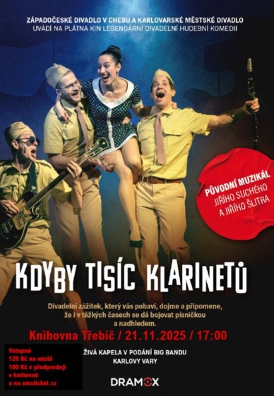 Plakát události Kdyby tisíc klarinetů