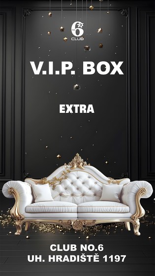 Plakát události V.I.P. BOX EXTRA