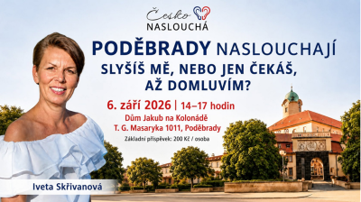 Plakát události Poděbrady naslouchají