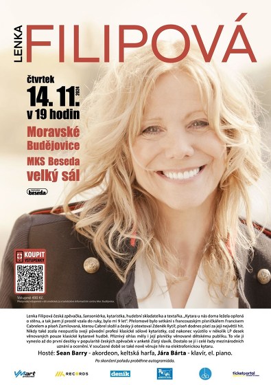 Plakát události Lenka Filipová
